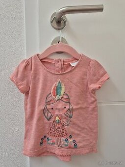 Tričko s krátkym rukávom F&F (veľ. 80)