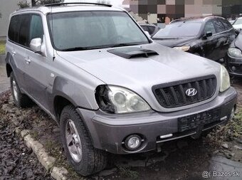 predám MOTOR J3 Hyundai Terracan 2.9 CRDi 2003 DVERE, Automa