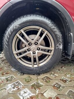 Zimna Alu sada 5x114,3 R17 s pneu 225/65 R17 106H
