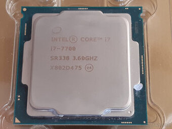 CPU Intel® Core™ i7-7700 3.6 GHz, 8 MB Intel® Smart Cache, s