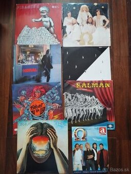 LP PLATNE POP,ROCK VÁZNA HUDBA,OPERA+STABILIZÁTOR PRE L