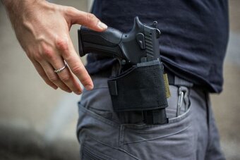 Warrior assault systems uni pistol holster black