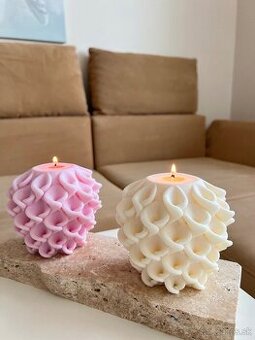Sójová sviečka „Pinecone“