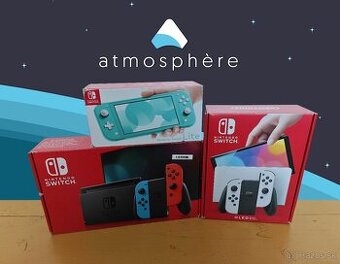 ✅ Nintendo Switch Oled, V2 a Lite Atmosphère ✅