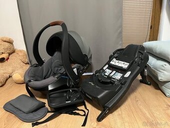 Joolz BeSafe vajíčko+isofix+novorodenecka vložka+zrkadlo