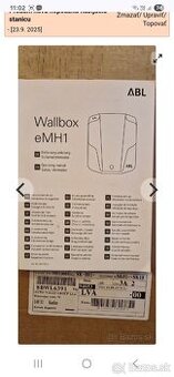 Rychlonabijacia stanica Wallbox eMH1