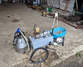 Poľský dojací stroj Alfa-Laval