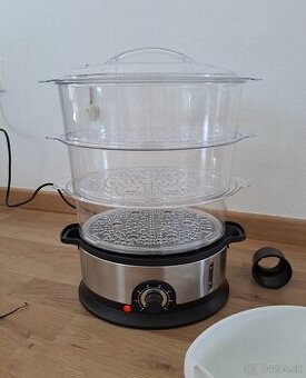 nový parný hrniec s časovačom, 800W , Approx.3l