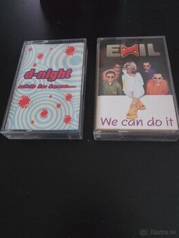 Predám MC kazety-D-Night