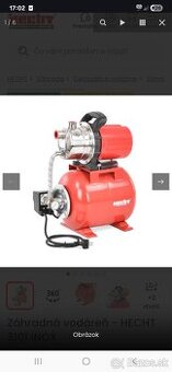 Záhradna vodáreň - čerpadlo HECHT 3101 INOX