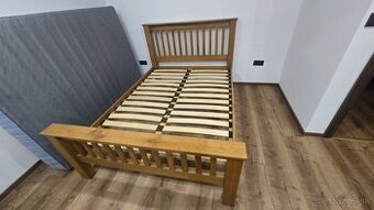 Dubova postel 140x200cm