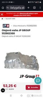 Nova olejova vana audi a4 b5 1.9 tdi