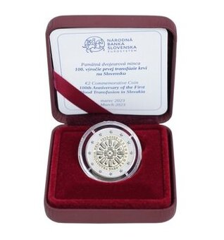 2€ euro pamätné mince / eurominca Slovensko - proof.