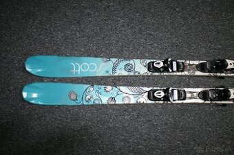 lyže freeride , freestyle Scott Luna 166 cm krasne