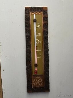 Izbový Teplomet Ortutovy ..Retro vintage  material drevo‼️