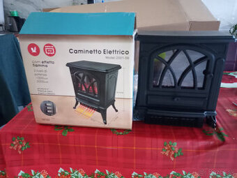 Elektrický krb-ohrievač