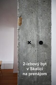 Prenájom dvojizbového bytu v Skalici