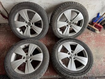 215/55 r17 zimné 5x112 R17 Originál škoda