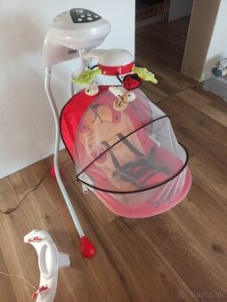 Detská hojdačka CARETERO Bugies red