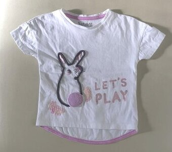 104 tricko so zajacikom,3-4 r.