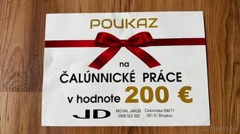 Čalunícke práce v hodnote 200€