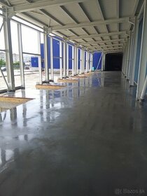 Priemyselne podlahy- betónové podlahy, leštený betón - 1