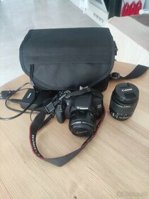 Fotoaparát Canon 2000D + objektív EF-S 18-55 IS II + objektí