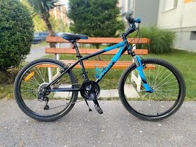 Detský horský bicykel BTWIN ROCKRIDER 500 veľkosť 24"