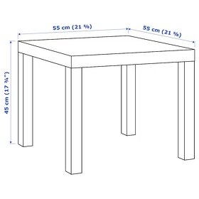 príručný stolík LACK ikea - 1