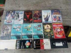 VHS kazety originalky aj náhrane