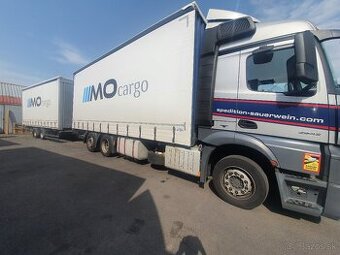 Mecedes Actross 963 + príves Robustekai