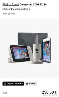 VIDEO PESTUNKA PHILIPS SCD923/6 BABY MONITOR