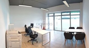 Kancel. / obchod / služby (41m2, klim., výklad, kuch., KE-S)