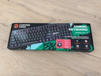 Canyon Deimos GK‑4 – nová, zabalená mechanická klávesnica