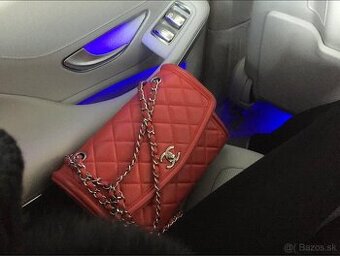 Chanel Lamb skin cervena kabelka Original