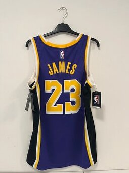 Originál dres Lakers NBA LeBron James vel M