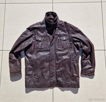 Pánská kožená bunda Biaggini velikost L (54) pravá kůže 1162