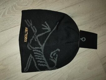 Arcteryx čierno-zlatá beannie čiapka