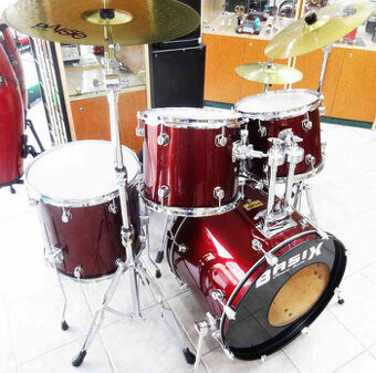 Bicia sada Basix 22 - kompletná sada+stolička+Paiste činely