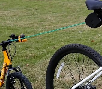 Pomôcka na bicyklovanie, ťažné lano nové