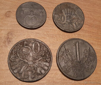 Mince Protektorát Čechy a Morava