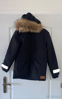 Cierna chlapcenska bunda Neomondo velkost 152