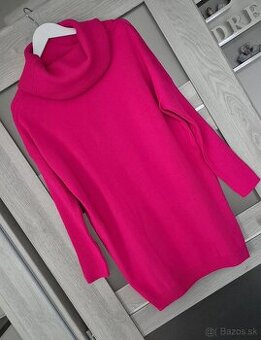 Oversize rolák Fuksia