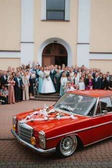 Svadobné auto Mercedes