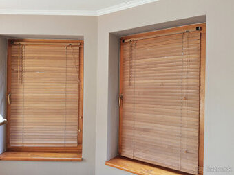 Drevené žalúzie 7 kusov