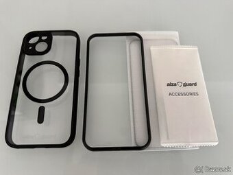Ochranné sklo iPhone 15 + MagSafe obal iPhone 15