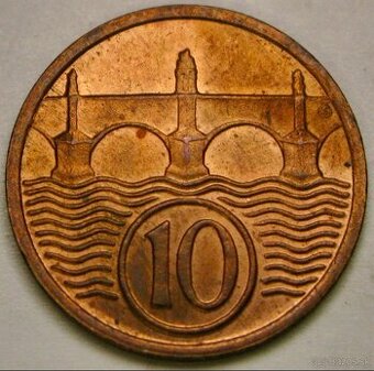 Predám 10 Halierov 1935