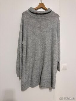 Dámsky F&F šedý sveter s rolákom