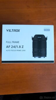 Viltrox 24mm 1.8 Nikon Z 5ročná záruka