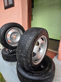 Predám zimnú sadu kolies – Continental VanContact Winter + d